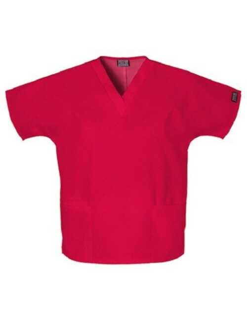 Blouse médicale Homme, 2 poches, Cherokee Workwear Originals (4700) rouge vue produit