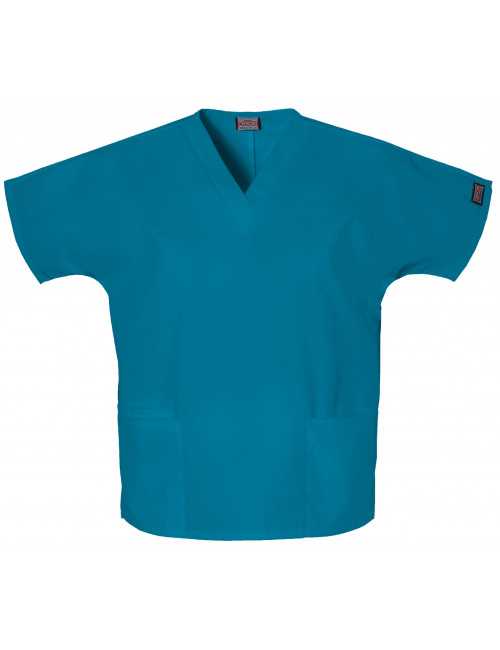 Blouse médicale Homme, 2 poches, Cherokee Workwear Originals (4700) teal blue