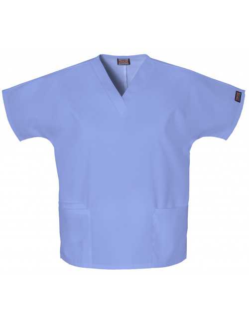 Blouse médicale Homme, 2 poches, Cherokee Workwear Originals (4700) bleu ciel