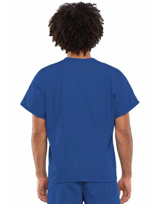 Blouse médicale Homme, 1 poche, Cherokee Workwear Originals (4777) bleu royal dos