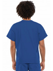 Blouse médicale Homme, 1 poche, Cherokee Workwear Originals (4777) bleu royal dos