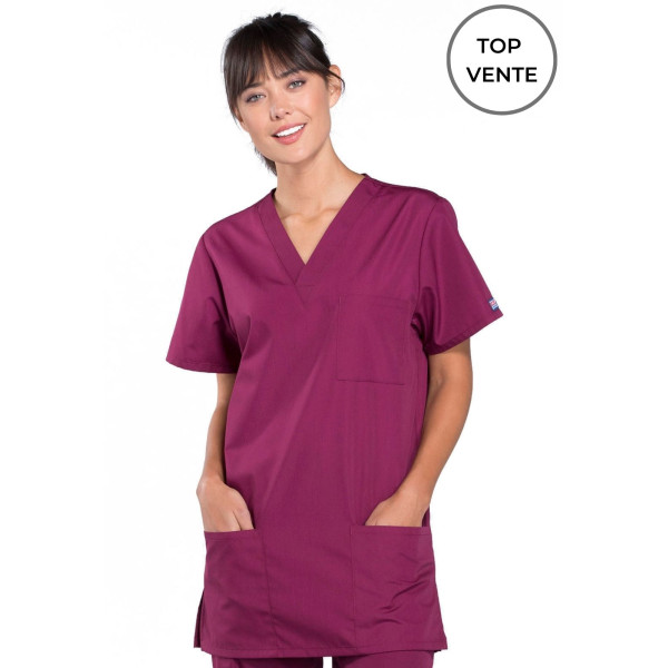 Blouse médicale Femme, 3 poches, Cherokee Workwear Originals (4876)