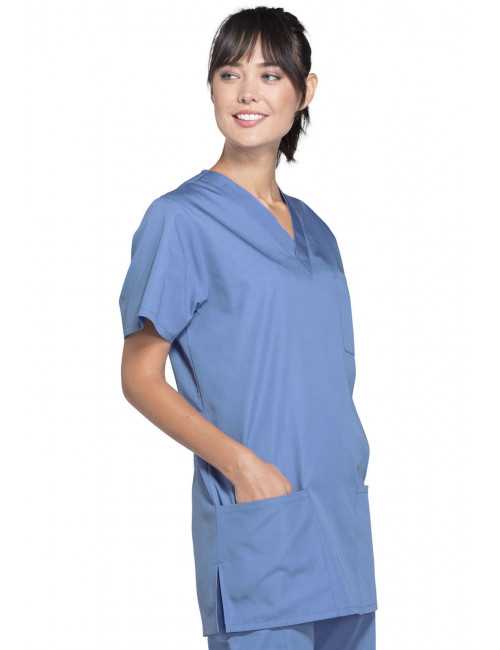Bata médica para mujer, 3 bolsillos, Cherokee Workwear Originals (4876)
