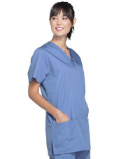 Bata médica para mujer, 3 bolsillos, Cherokee Workwear Originals (4876)