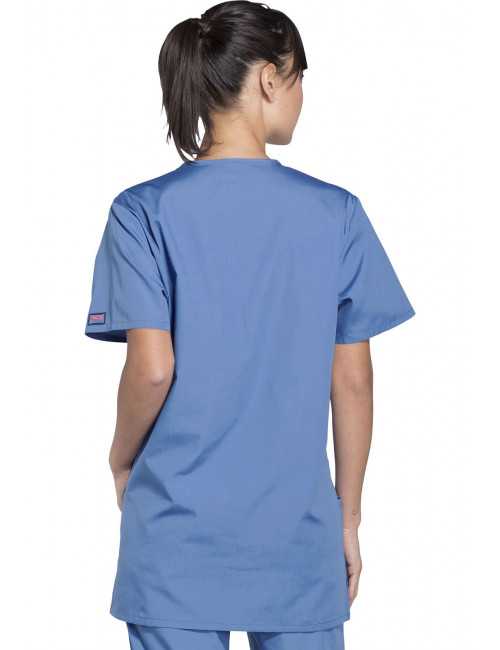 Bata médica para mujer, 3 bolsillos, Cherokee Workwear Originals (4876)