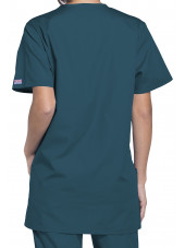 Women's Medical Gown, 3 pockets, Cherokee Workwear Originals (4876)