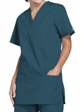 Women's Medical Gown, 3 pockets, Cherokee Workwear Originals (4876)