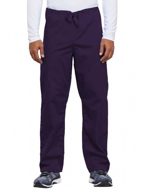 Pantalon médical cordon Unisexe, Cherokee Workwear Originals (4100) aubergine face