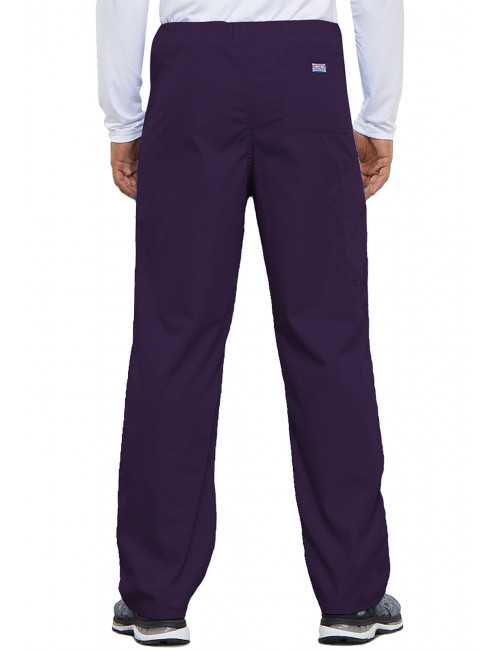 Pantalon médical cordon Unisexe, Cherokee Workwear Originals (4100) aubergine dos