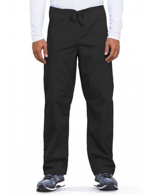 Pantalon médical cordon Unisexe, Cherokee Workwear Originals (4100) noir gauche