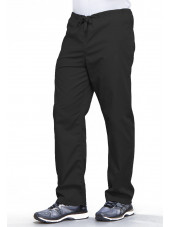 Pantalon médical cordon Unisexe, Cherokee Workwear Originals (4100) noir droite