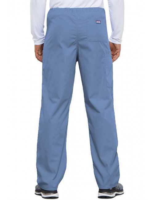 Pantalon médical cordon Unisexe, Cherokee Workwear Originals (4100) bleu ciel dos