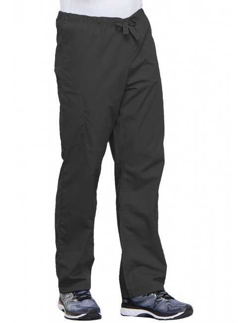Pantalon médical cordon Unisexe, Cherokee Workwear Originals (4100) gris anthracite droite
