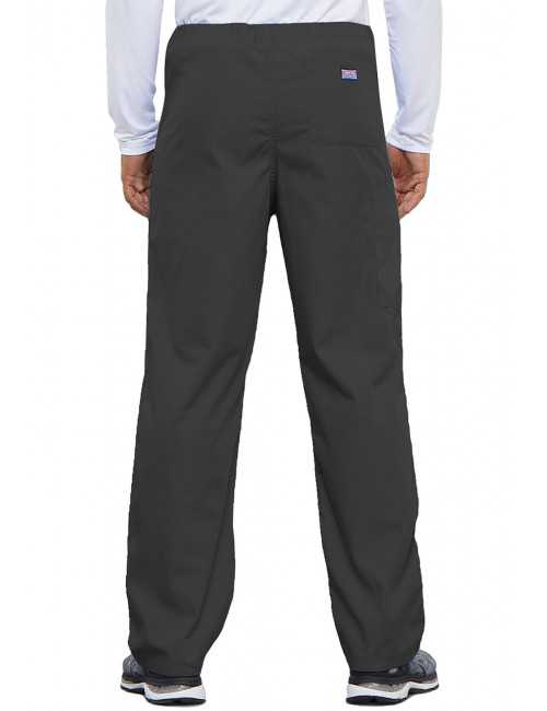 Pantalon médical cordon Unisexe, Cherokee Workwear Originals (4100) gris anthracite dos