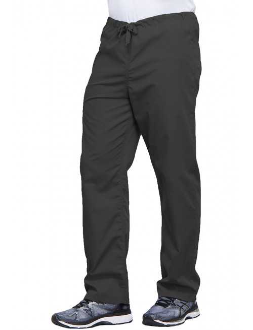 Pantalon médical cordon Unisexe, Cherokee Workwear Originals (4100) gris anthracite gauche