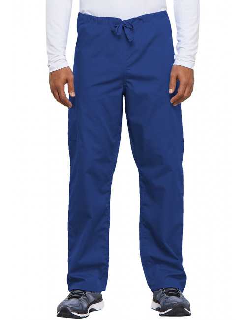 Pantalon médical cordon Unisexe, Cherokee Workwear Originals (4100) bleu royal face