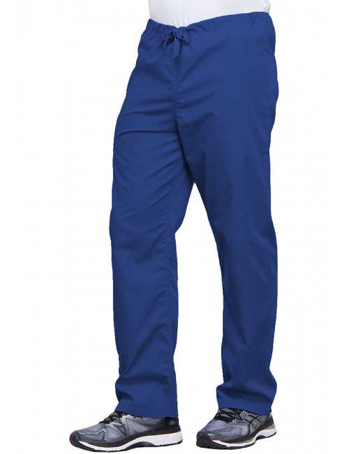 Pantalon médical cordon Unisexe, Cherokee Workwear Originals (4100) bleu royal gauche