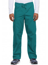 Pantalon médical cordon Unisexe, Cherokee Workwear Originals (4100) teal blue face