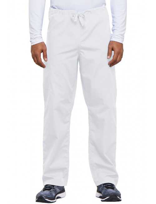 Pantalon médical cordon Unisexe, Cherokee Workwear Originals (4100) blanc face