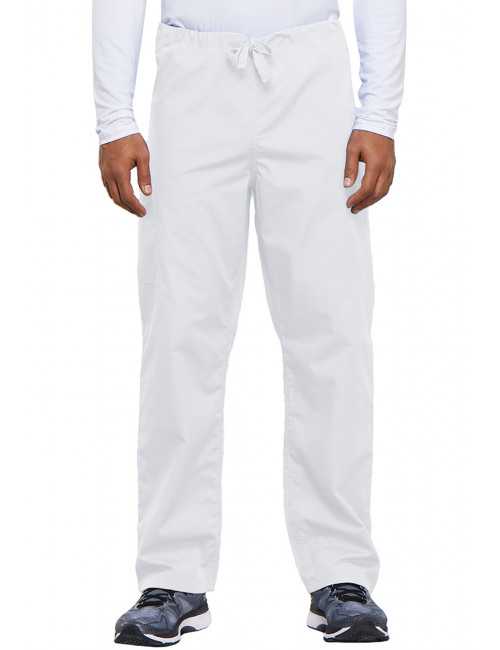 Pantalon médical cordon Unisexe, Cherokee Workwear Originals (4100) blanc face