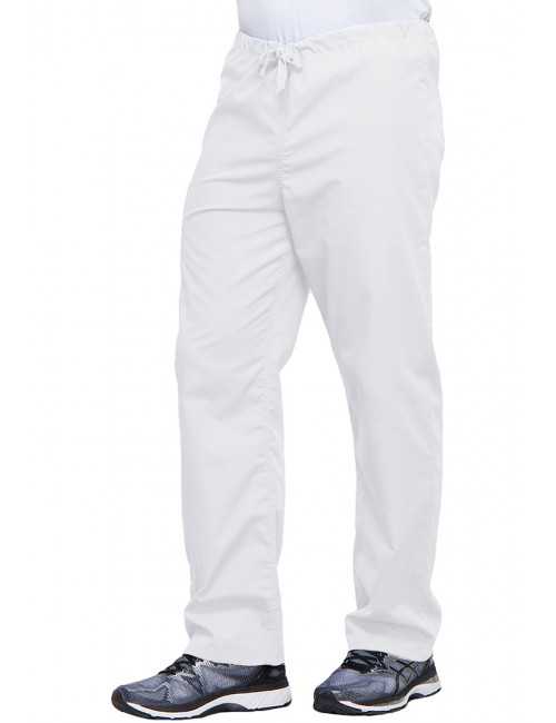 Pantalon médical cordon Unisexe, Cherokee Workwear Originals (4100) blanc gauche