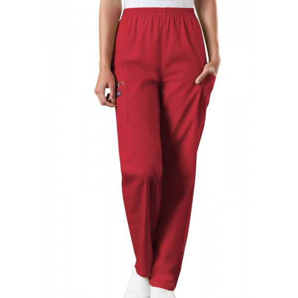 Pantalon médical élastique Unisexe, Cherokee Workwear Originals (4200) rouge