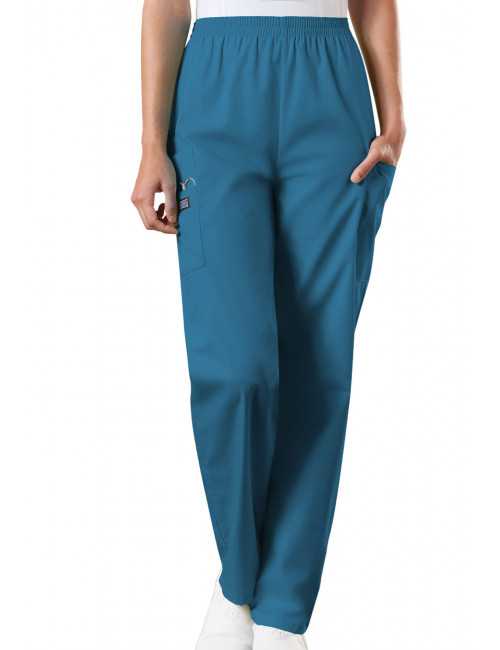 Pantalon médical élastique Unisexe, Cherokee Workwear Originals (4200) vert caraibe