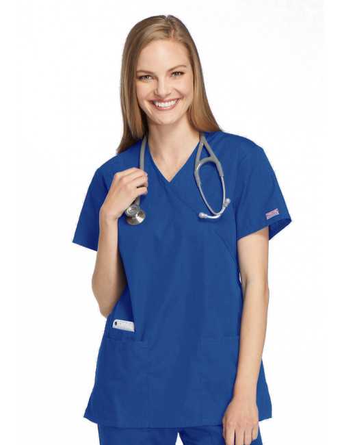 Women's Medical Gown, 2 pockets, Cherokee Workwear Originals (4801)