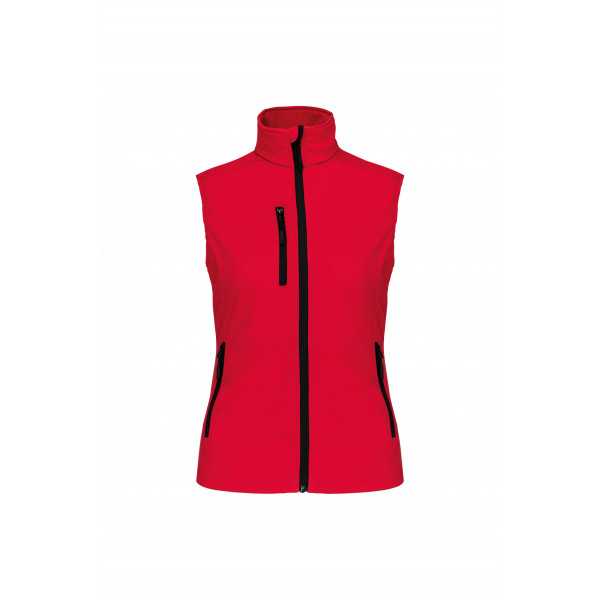 Women's Softshell Sleeveless Softshell Jacket (K404)