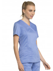 Col V unisexe avec poche Cherokee