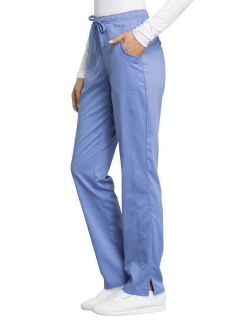 Pantalon médical Femme, Cherokee "Revolution tech" (WW235AB) bleu ciel droite