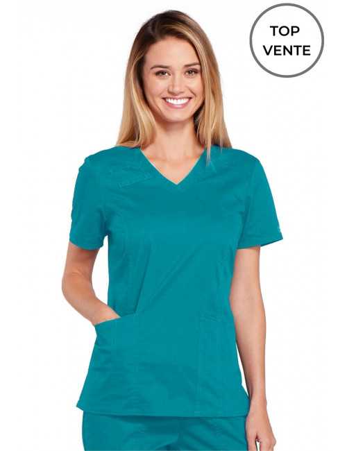 Blouse médicale Femme, Cherokee, collection "Core Stretch" (4710) top