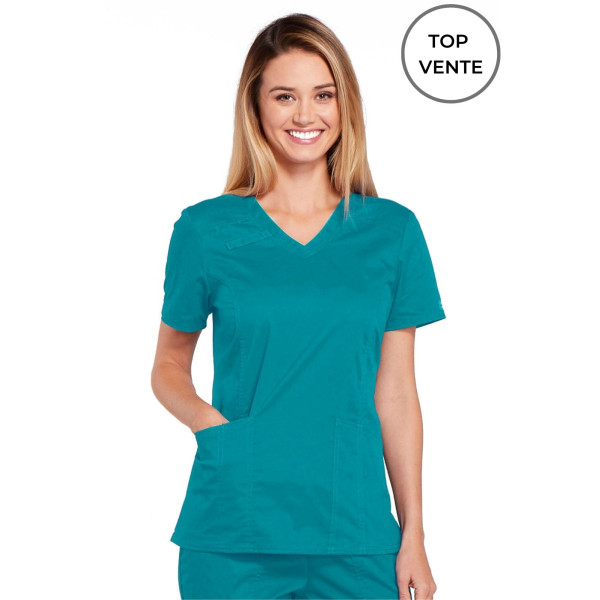 Blouse médicale Femme, Cherokee, collection "Core Stretch" (4710) top