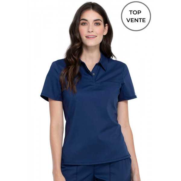 Blouse médicale Femme Col polo, Cherokee, Collection "Revolution" (WW698) top