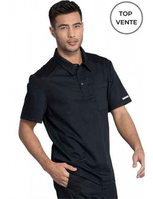 Bata médica de hombre, cuello de polo, Cherokee, colección "Revolución" (WW615)