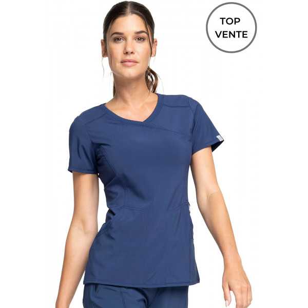 Blouse Médicale Femme Antibactérienne Cherokee, Collection "Infinity" (2625A)