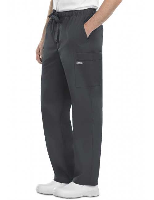 Pantalon médical Homme Cherokee, Collection "Core stretch" (4243) gris anthracite