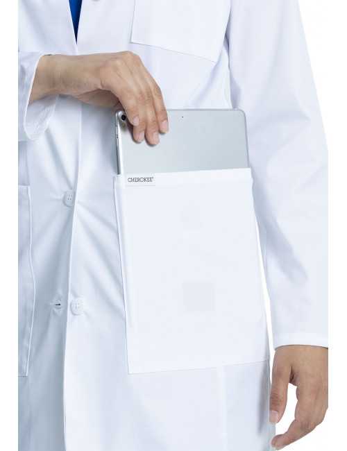 Blouse médicale Blanche Moyenne Femme, Cherokee, collection "Project Lab" (CKE452) détail
