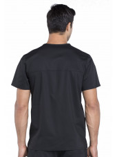 Bata médica de hombre, cuello de polo, Cherokee, colección "Revolución" (WWE670)