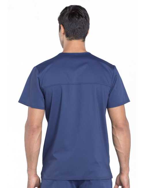 Bata médica de hombre, cuello de polo, Cherokee, colección "Revolución" (WWE670)