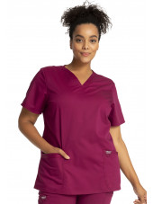 Women's Medical Scrub Polo Collar, Cherokee, "Revolution" Collection (WWE620)
