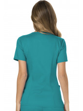 Women's Medical Scrub Polo Collar, Cherokee, "Revolution" Collection (WWE610)