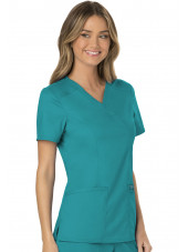 Women's Medical Scrub Polo Collar, Cherokee, "Revolution" Collection (WWE610)