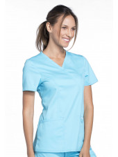 Women's Medical Scrub Polo Collar, Cherokee, "Revolution" Collection (WWE610)