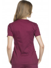 Women's Medical Scrub Polo Collar, Cherokee, "Revolution" Collection (WWE610)