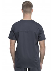 Bata médica de hombre, cuello de polo, Cherokee, colección "Revolución" (WWE603)