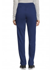 Pantalon médical Femme cordon, Cherokee, Collection "Revolution" (WWE105) bleu marine dos