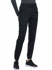 Pantalon médical Femme slim, Cherokee, Collection "Revolution" (WWE011) noir gauche