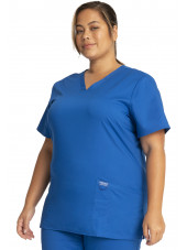 Women's Medical Scrub Polo Collar, Cherokee, "Revolution" Collection (WWE620)