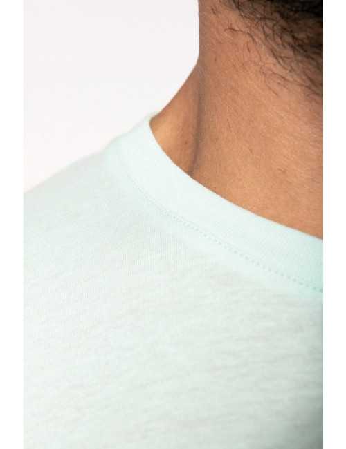 T-shirt coton BIO col rond 145gr unisexe KARIBAN (K3025) blanc couple 